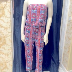 La Blanca Sample Strapless Jumpsuit